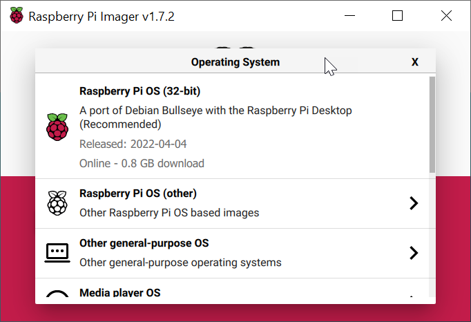 Raspberry Pi Imager