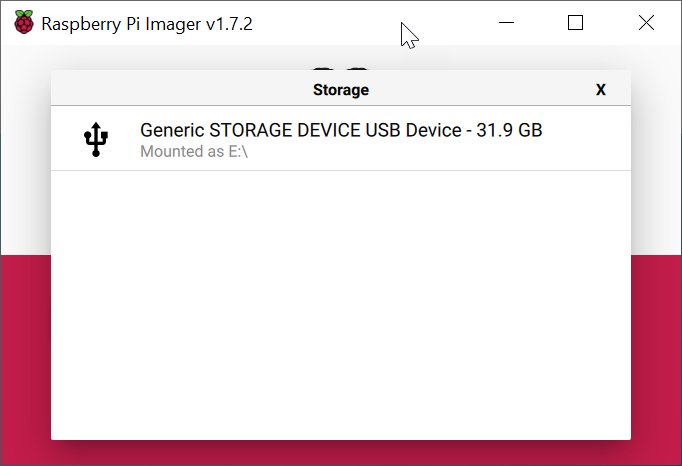 Raspberry Pi Imager